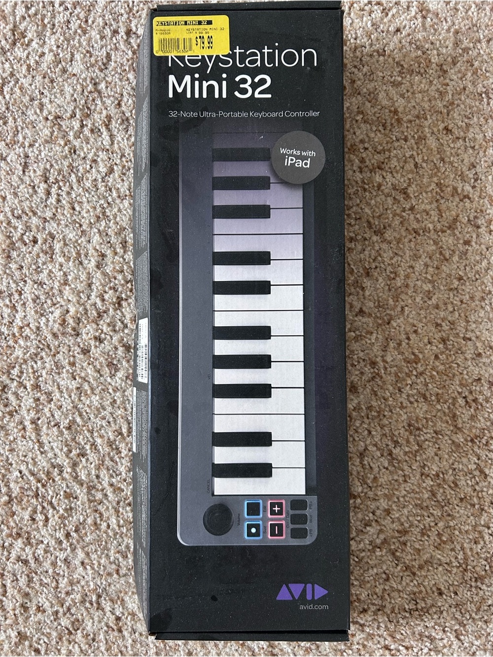 Avid Keystation Mini 32 Portable MIDI Keyboard